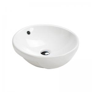 Bench top round semi-recessed basin (5203A)