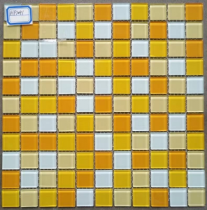 Glass Mosaic glossy surface Tile