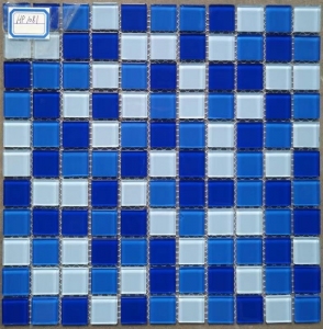 Glass Mosaic glossy surface Tile design