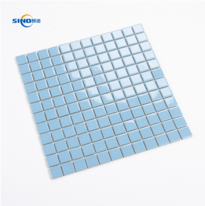 Light Blue Color 23x23 Mosaic Tile Ceramic