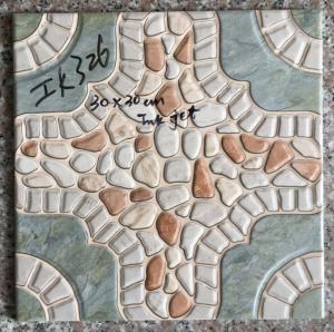 Stone like Ceramic Floor tiles IK326