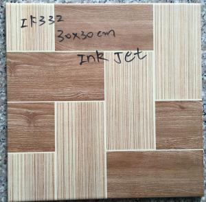 Wooden pattern Ceramic body Floor tiles IK332