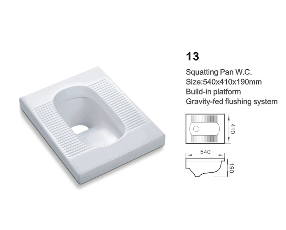 Squatting Pan Toilet
