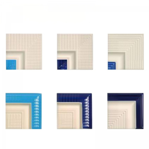 swimming corner tiles