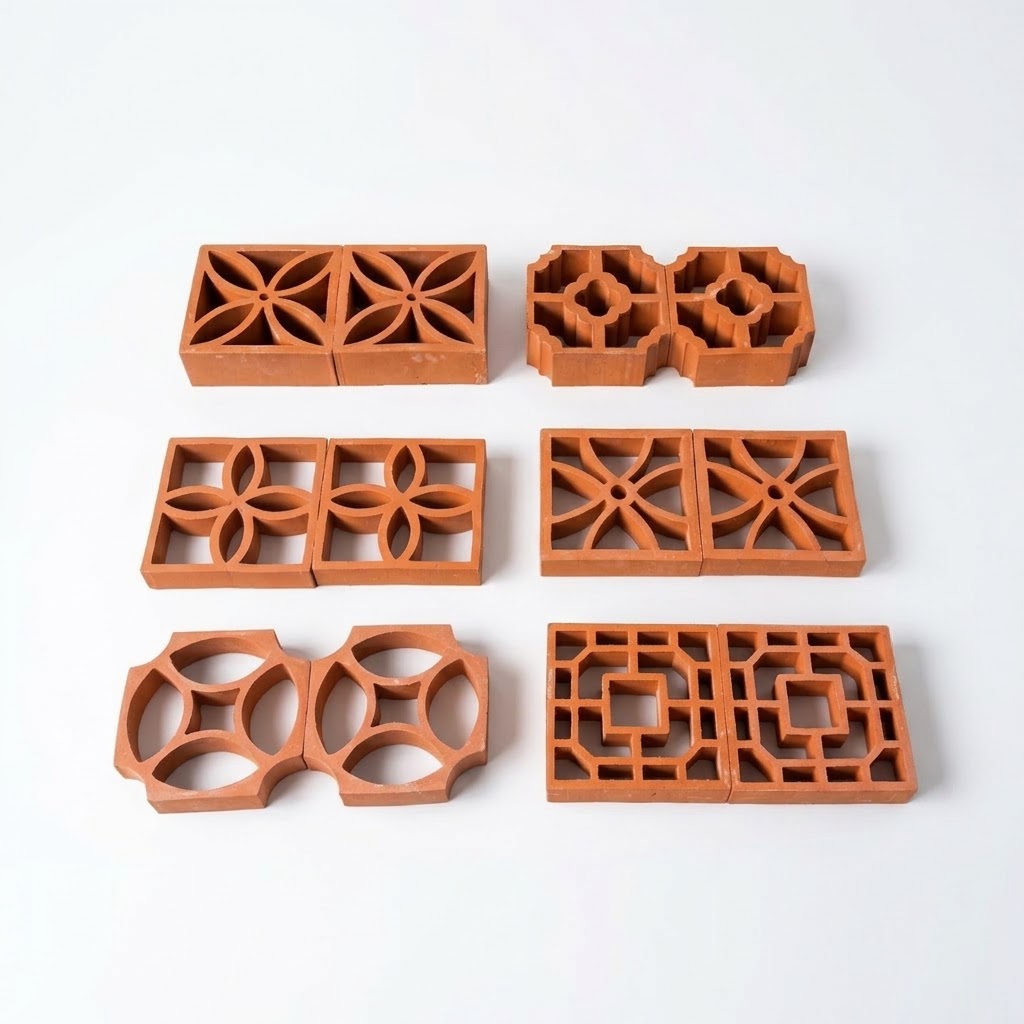 Chinese Pattern Terracotta Tiles