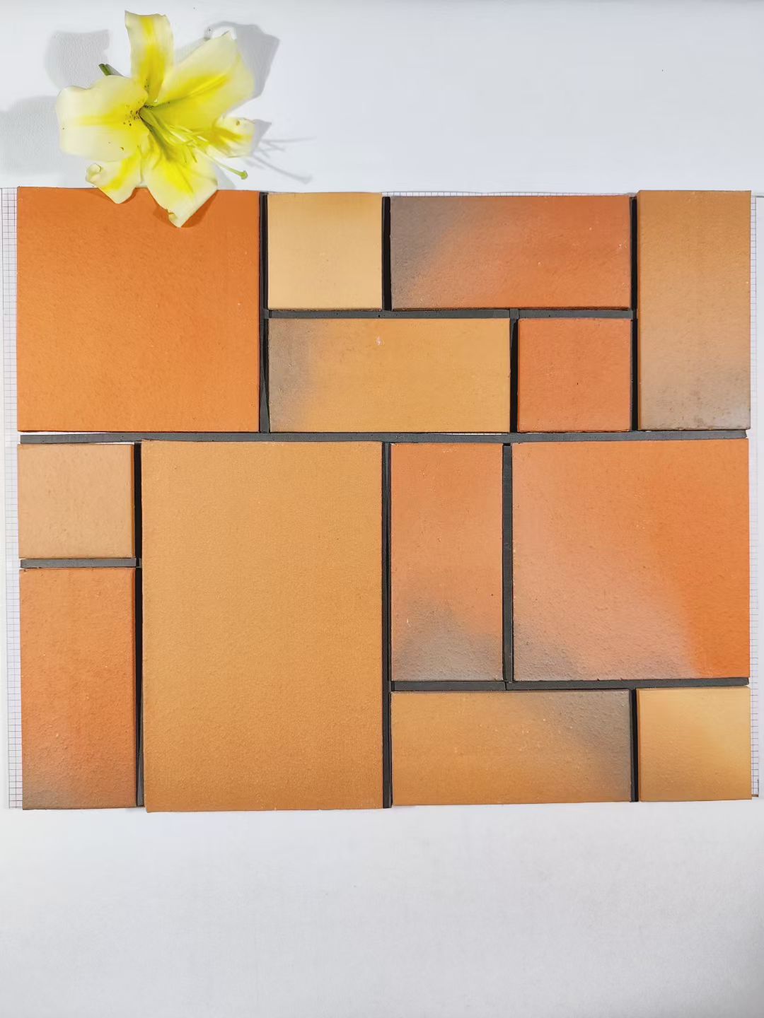 Roman Pattern Terracotta Tiles