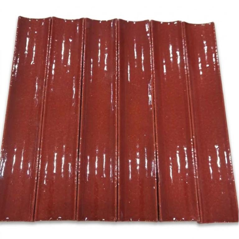 3D Textured Artisan Terracotta Tiles